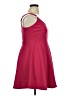 Lulus Solid Burgundy Pink Cocktail Dress Size XL - photo 4
