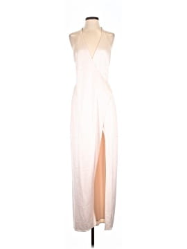 green emerald velvet dress Halston Heritage Size 0 Pink Polyester Strapless Dress