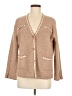 Assorted Brands Tweed Tan Cardigan Size M - photo 1