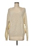 AndTheWhy Metallic Ivory Pullover Sweater Size Med - Lg - photo 1