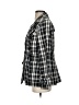 New York & Company 100% Polyester Checkered-gingham Black Jacket Size S - photo 5