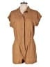 Universal Thread Solid Tan Romper Size 8 - photo 1