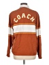 Coach 100% Cotton Orange Pullover Sweater Size M - photo 2