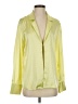 RUMOURS Yellow Long Sleeve Blouse Size S - photo 1