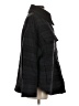 BA&SH Plaid Black Gray Wool Coat Size XS (0) - photo 4