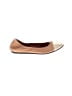 Lanvin 100% Leather Color Block Tan Flats Size 8 (estimated) - photo 1