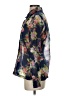 Teddi 100% Nylon Floral Blue Long Sleeve Blouse Size EU 36 / US 6 - photo 5