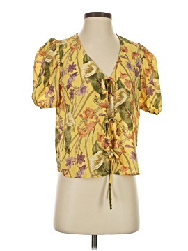 Rose + Olive Short Sleeve Blouse