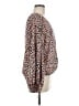 Umgee Brown Long Sleeve Blouse Size M - photo 4