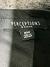 Perceptions Graphic Black Cocktail Dress Size 20W - photo 7
