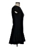 H&M Solid Black Casual Dress Size M - photo 4