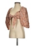 Minkpink Brown Kimono Size XS - photo 4