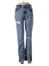 Aeropostale Hearts Blue Jeans Size 6R - photo 1