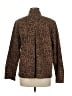 Gap 100% Cotton Animal Print Brown Jacket Size M - photo 2