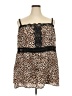 Torrid 100% Rayon Brown Sleeveless Blouse Size 5X Plus (5) - photo 1