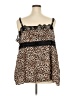 Torrid 100% Rayon Brown Sleeveless Blouse Size 5X Plus (5) - photo 2