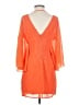 Bebe 100% Polyester Orange Kimono Size XS - photo 2