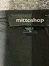 Mittoshop 100% Polyester Solid Black Casual Dress Size S - photo 7