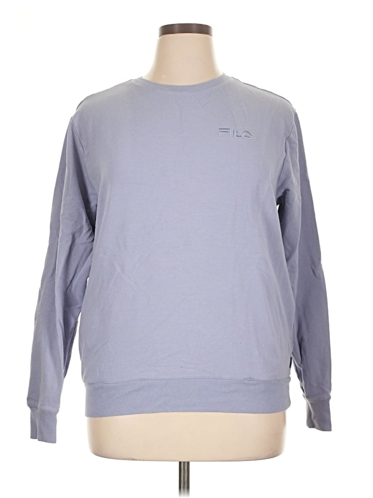 Pre-owned Fila Sweatshirt In Blue