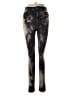 Zara Tie-dye Black Jeggings Size 6 - photo 1