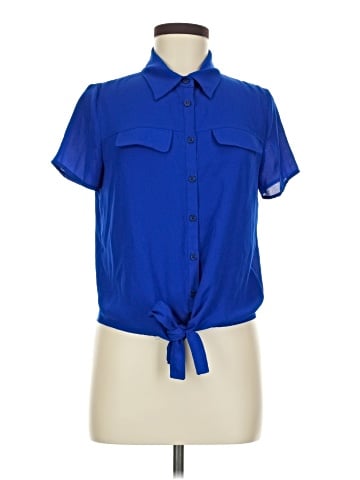 Shinestar Short Sleeve Blouse (view 1)