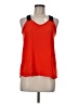 Miami 100% Polyester Orange Sleeveless Top Size M - photo 1