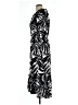 Melissa Masse Print Black Casual Dress Size M - photo 5