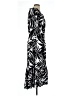 Melissa Masse Print Black Casual Dress Size M - photo 4