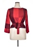 Unbranded 100% Polyester Burgundy 3/4 Sleeve Blouse Size XL - photo 1