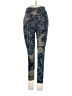 Lularoe Graphic Blue Teal Leggings One size - photo 1