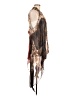 Unbranded 100% Viscose Brown Kimono One size (estimated) - photo 4