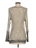 Whetherly Gray Tan Long Sleeve Top Size S - photo 2