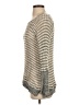 Whetherly Gray Tan Long Sleeve Top Size S - photo 5