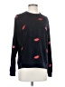 Zoe Karssen Hearts Black Pullover Sweater Size S - photo 1
