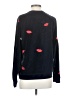 Zoe Karssen Hearts Black Pullover Sweater Size S - photo 2