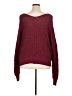 Unbranded 100% Polyester Burgundy Pullover Sweater Size XL - photo 2