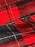 Unbranded 100% Rayon Plaid Red Casual Dress Size XXL (estimated) - photo 7