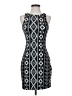 Assorted Brands Graphic Black Cocktail Dress Size XS - photo 1