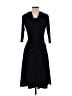 Laundry by Shelli Segal 100% Polyester Black Casual Dress Size 6 - photo 2