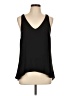 Veronica M. Black Sleeveless Blouse Size L - photo 1