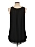 Veronica M. Black Sleeveless Blouse Size L - photo 2