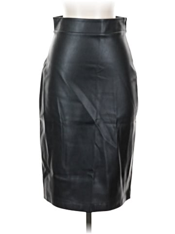 Susana Monaco Faux Leather Skirt (view 1)