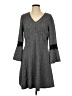 Elle Tweed Gray Casual Dress Size XL - photo 1