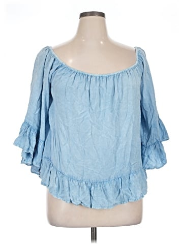 Style Envy 3/4 Sleeve Blouse (view 1)