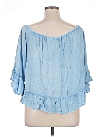 Style Envy 3/4 Sleeve Blouse (view 2)