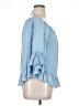 Style Envy 100% Rayon Blue 3/4 Sleeve Blouse Size XL - photo 4