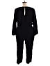 Old Navy 100% Rayon Solid Black Jumpsuit Size XL - photo 2