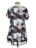 Unbranded Gray Short Sleeve Blouse Size L - photo 2