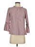 Talbots 100% Cotton Pink 3/4 Sleeve Blouse Size XS - photo 1