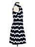 Taylor Chevron-herringbone Blue Casual Dress Size 6 - photo 4